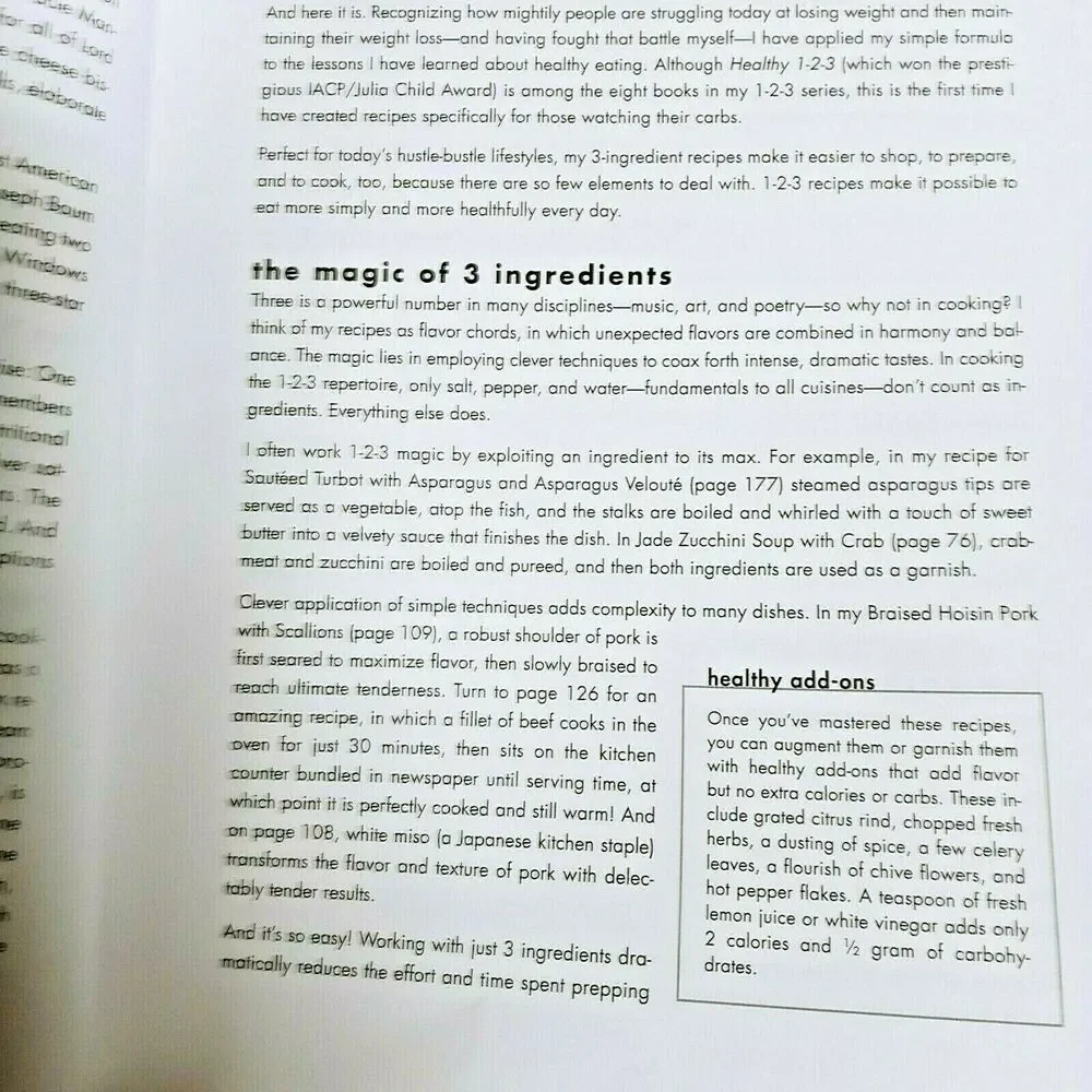 Low Carb Cookbook 1 2 3 Weight Loss 225 Simply Great 3 Ingredient Recipes Book
